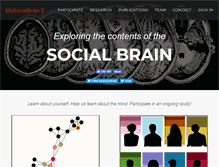 Tablet Screenshot of mysocialbrain.org